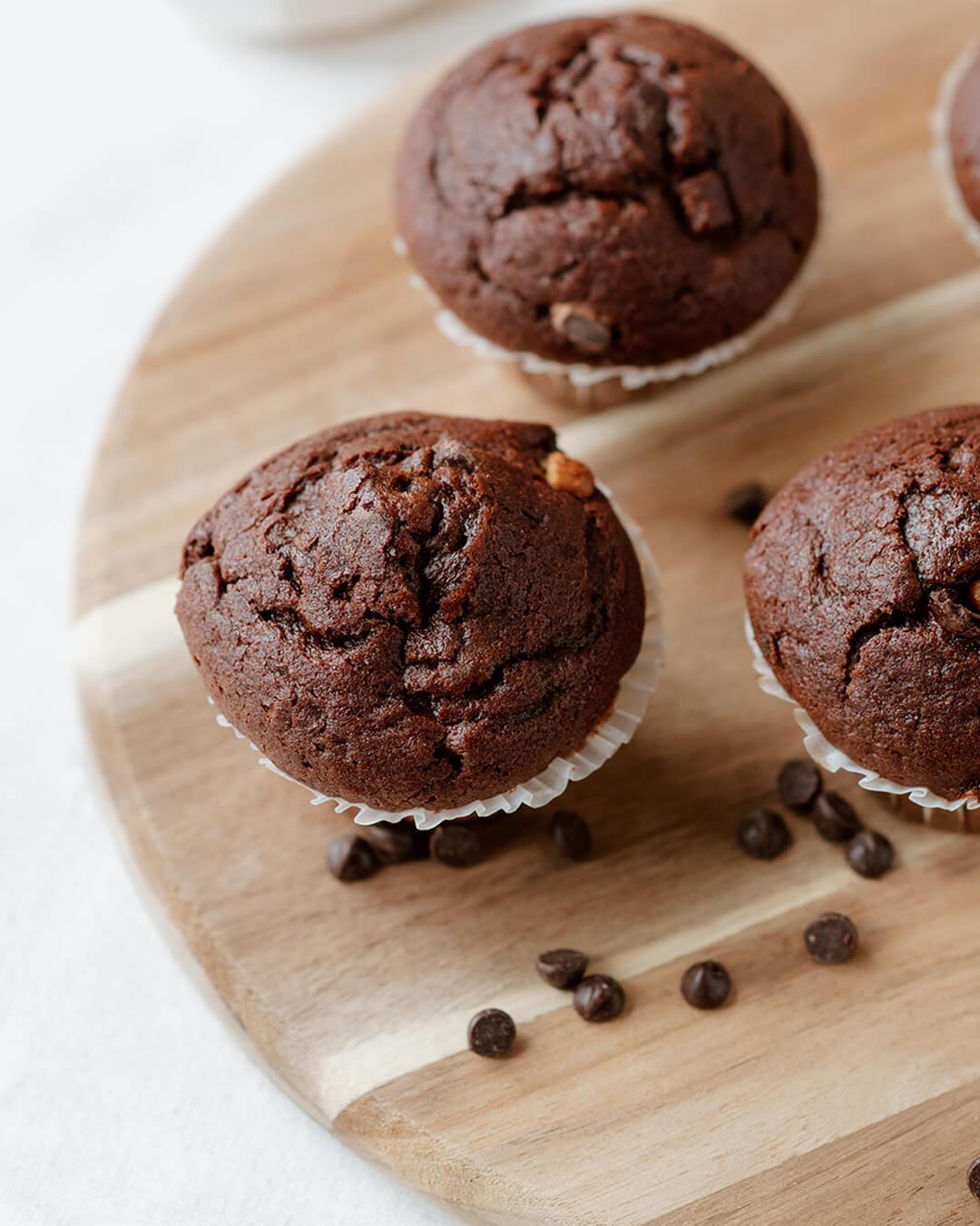 Double Chocolate Chip Muffin